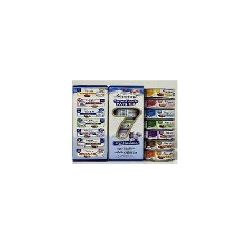 Signature7 - Cat Superfoods Pate (7*80G) Days Variety Pack - 0013964339451 (All Days)
