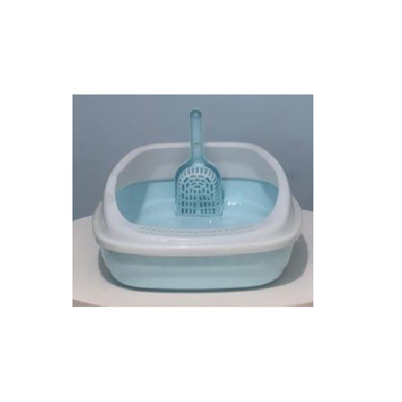 Petelier Essentials - Cat Litter Box - Blue